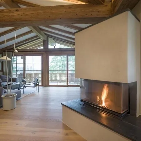 Chalet With Pool, Sauna And Elevator *